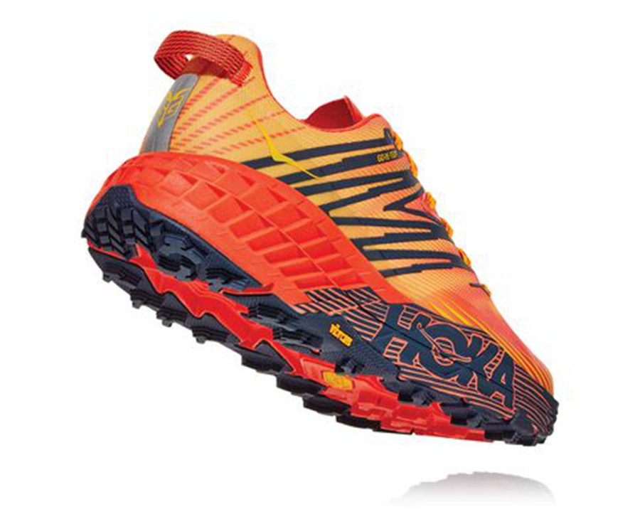 Hoka One One Trailove Tenisky Panske Červené - Speedgoat 4 GORE-TEX - 21406-BMWP